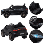 Aston Martin DBX na akumulator dla dzieci Czarny + Pilot + EVA + Pasy + Wolny Start + Audio LED - obrazek 10