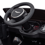Aston Martin DBX na akumulator dla dzieci Czarny + Pilot + EVA + Pasy + Wolny Start + Audio LED - obrazek 5