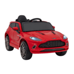 Aston Martin DBX na akumulator dla dzieci Czerwony + Pilot + EVA + Pasy + Wolny Start + Audio LED