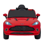 Aston Martin DBX na akumulator dla dzieci Czerwony + Pilot + EVA + Pasy + Wolny Start + Audio LED - obrazek 3