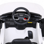 Audi E-Tron Sportback dla dzieci Biały + Pilot + Napęd 4x4 + Wolny Start + Radio MP3 + LED - obrazek 7