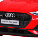 Audi E-Tron Sportback dla dzieci Czerwony + Pilot + Napęd 4x4 + Wolny Start + Radio MP3 + LED - obrazek 7