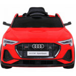 Audi E-Tron Sportback dla dzieci Czerwony + Pilot + Napęd 4x4 + Wolny Start + Radio MP3 + LED - obrazek 3