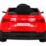 Audi E-Tron Sportback dla dzieci Czerwony + Pilot + Napęd 4x4 + Wolny Start + Radio MP3 + LED - obrazek 4