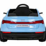 Audi E-Tron Sportback dla dzieci Niebieski + Pilot + Napęd 4x4 + Wolny Start + Radio MP3 + LED - obrazek 4