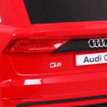 Audi Q8 Lift na akumulator dla dzieci Czerwony + Pilot + EVA + Wolny Start + MP3 USB + LED - obrazek 7