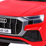Audi Q8 Lift na akumulator dla dzieci Czerwony + Pilot + EVA + Wolny Start + MP3 USB + LED - obrazek 8