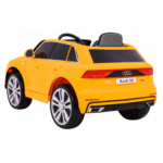 Audi Q8 Lift na akumulator dla dzieci Żółty + Pilot + EVA + Wolny Start + MP3 USB + LED - obrazek 6