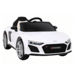 Audi R8 LIFT Samochodzik na akumulator Biały + Pilot + Koła EVA + MP3 + LED