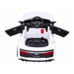 Audi R8 LIFT Samochodzik na akumulator Biały + Pilot + Koła EVA + MP3 + LED - obrazek 4
