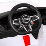 Audi R8 LIFT Samochodzik na akumulator Biały + Pilot + Koła EVA + MP3 + LED - obrazek 9