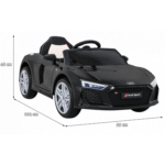 Audi R8 LIFT Samochodzik na akumulator Czarny + Pilot + Koła EVA + MP3 + LED - obrazek 8