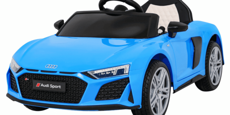 audi r8 lift samochodzik na akumulator niebieski pilot kola eva mp3 led - zdjecie produktu 1