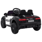Audi R8 Policja na akumulator dla dzieci + Pilot + EVA + Wolny Start + MP3 LED - obrazek 3