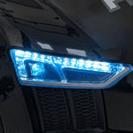 Audi R8 Policja na akumulator dla dzieci + Pilot + EVA + Wolny Start + MP3 LED - obrazek 9