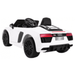 Audi R8 Spyder na akumulator Biały + Pilot + EVA + Wolny Start + Radio MP3 + LED - obrazek 5