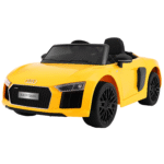 Audi R8 Spyder na akumulator Żółty + Pilot + EVA + Wolny Start + Radio MP3 + LED - obrazek 2