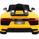 Audi R8 Spyder na akumulator Żółty + Pilot + EVA + Wolny Start + Radio MP3 + LED - obrazek 4