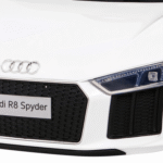 Audi R8 na akumulator dla dzieci Biały + Pilot + EVA + Wolny Start + MP3 LED - obrazek 8