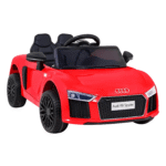 Audi R8 na akumulator dla dzieci Czerwony + Pilot + EVA + Wolny Start + MP3 LED