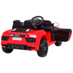 Audi R8 na akumulator dla dzieci Czerwony + Pilot + EVA + Wolny Start + MP3 LED - obrazek 6