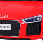 Audi R8 na akumulator dla dzieci Czerwony + Pilot + EVA + Wolny Start + MP3 LED - obrazek 11