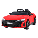 Audi RS E-Tron GT na akumulator Czerwony + Pilot + Napęd 4x4 + Radio MP3 + LED + EVA - obrazek 2