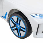 Autko BMW i4 na akumulator dla dzieci Biały + Wolny Start + EVA + Ekoskóra + Audio LED + Pilot - obrazek 11