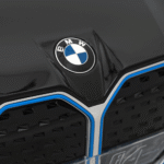 Autko BMW i4 na akumulator dla dzieci Czarny + Wolny Start + EVA + Ekoskóra + Audio LED + Pilot - obrazek 10