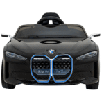 Autko BMW i4 na akumulator dla dzieci Czarny + Wolny Start + EVA + Ekoskóra + Audio LED + Pilot - obrazek 3