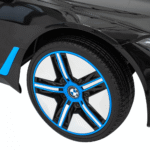 Autko BMW i4 na akumulator dla dzieci Czarny + Wolny Start + EVA + Ekoskóra + Audio LED + Pilot - obrazek 9