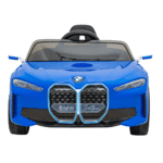 Autko BMW i4 na akumulator dla dzieci Niebieski + Wolny Start + EVA + Ekoskóra + Audio LED + Pilot - obrazek 3