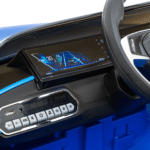 Autko BMW i4 na akumulator dla dzieci Niebieski + Wolny Start + EVA + Ekoskóra + Audio LED + Pilot - obrazek 7