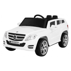 autko city rider dla dzieci bialy pilot regulacja kierownicy wolny start mp3 usb led - zdjecie produktu 1