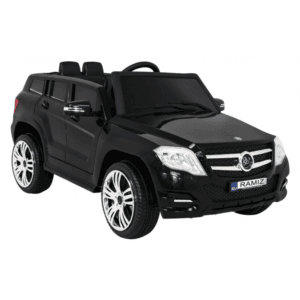 autko city rider dla dzieci czarny pilot regulacja kierownicy wolny start mp3 usb led