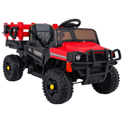 autko farmer pick up dla dzieci czerwony pilot bagaznik lopatka eva mp3 led