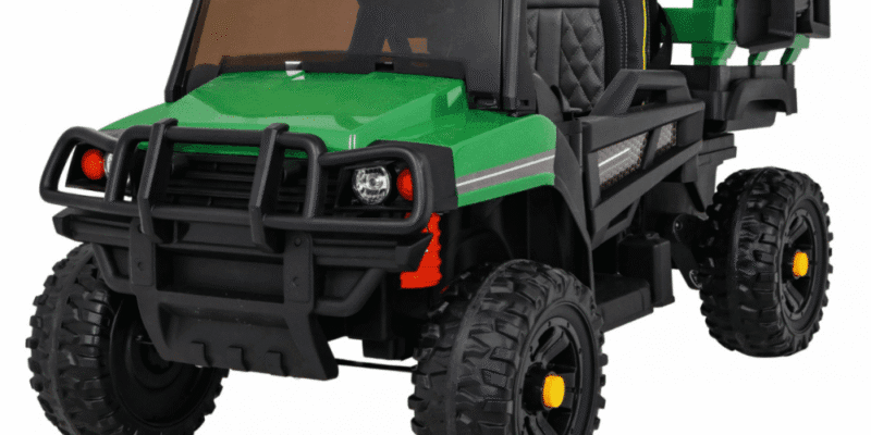autko farmer pick up dla dzieci zielony pilot bagaznik lopatka eva mp3 led - zdjecie produktu 1