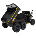 Autko Farmer Truck dla 2 dzieci Czarny + Napęd 4x4 + Pilot + Kiper + Audio LED - obrazek 4