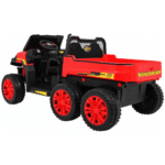 Autko Farmer Truck dla 2 dzieci Czerwony + Napęd 4x4 + Pilot + Kiper + Audio LED - obrazek 3