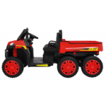Autko Farmer Truck dla 2 dzieci Czerwony + Napęd 4x4 + Pilot + Kiper + Audio LED - obrazek 7