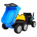 Autko Farmer Truck dla 2 dzieci Niebieski + Napęd 4x4 + Pilot + Kiper + Audio LED - obrazek 4