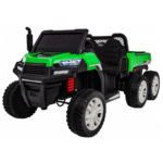 Autko Farmer Truck dla 2 dzieci Zielony + Napęd 4x4 + Pilot + Kiper + Audio LED - obrazek 2