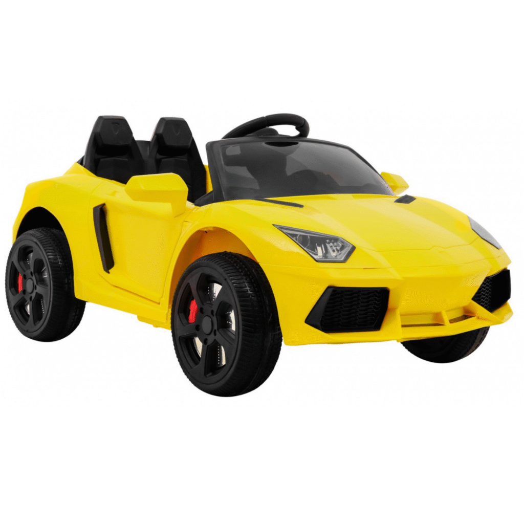Autko Future na akumulator dla dzieci Żółty + Pilot + Wolny Start + MP3 USB + LED