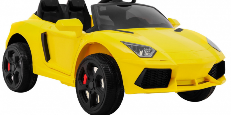 autko future na akumulator dla dzieci zolty pilot wolny start mp3 usb led