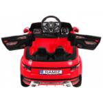 Autko Rapid Racer elektryczne dla dzieci Czerwony + Pilot + Wolny Start + EVA + MP3 LED - obrazek 3