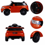 Autko Start Run na akumulator Pomarańczowy + Pilot + Funkcje bezpieczeństwa + MP3 LED - obrazek 5