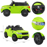 Autko Start Run na akumulator Zielony + Pilot + Funkcje bezpieczeństwa + MP3 LED - obrazek 5
