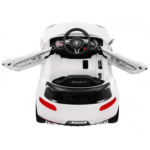 Autko Turbo-S na akumulator dla dzieci Biały + Pilot + Wolny Start + Koła EVA + Radio MP3 - obrazek 5