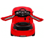 Autko Turbo-S na akumulator dla dzieci Czerwony + Pilot + Wolny Start + Koła EVA + Radio MP3 - obrazek 4