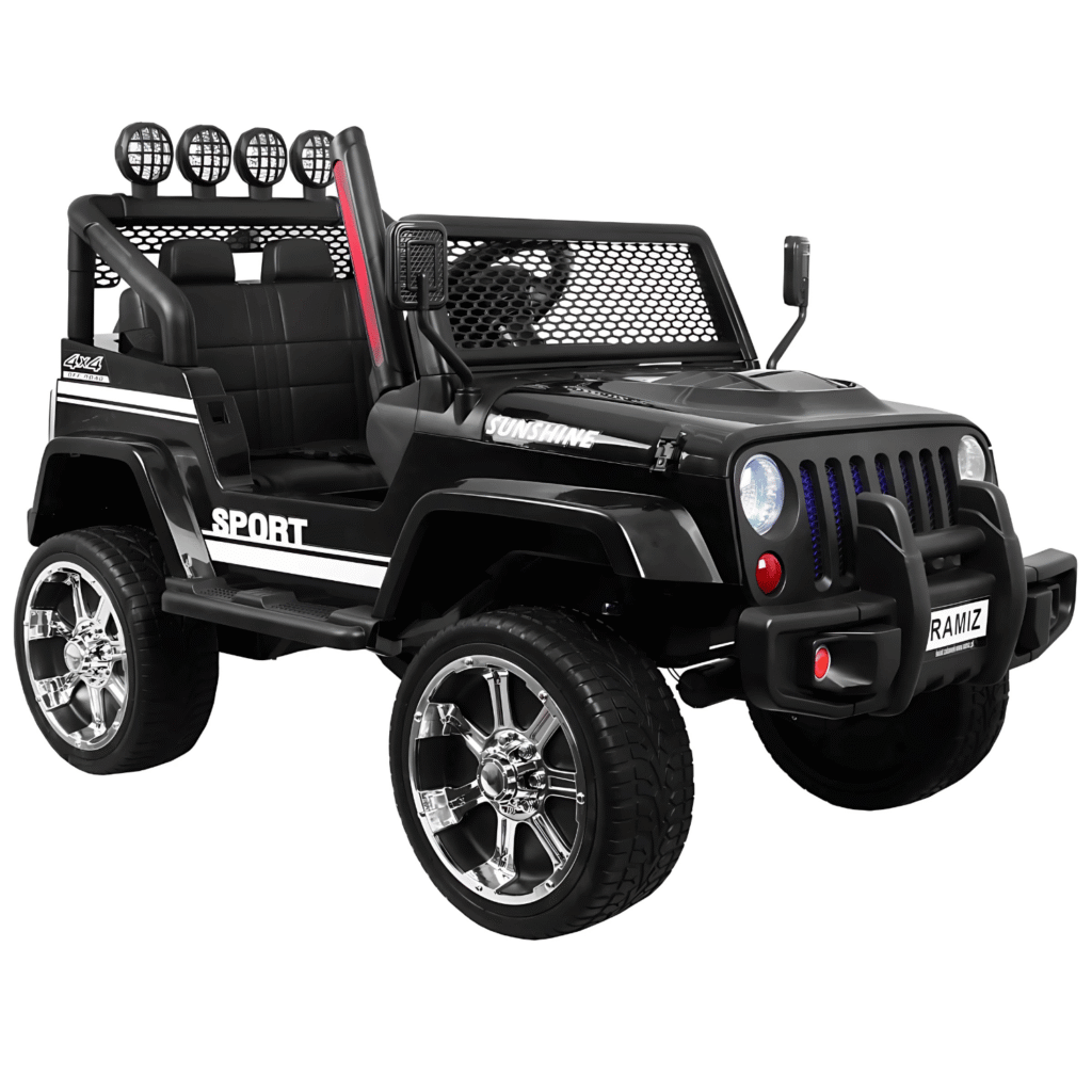 Autko terenowe Raptor Drifter Czarny + Pilot + Napęd 4x4 + Schowek + Wolny Start + MP3 LED